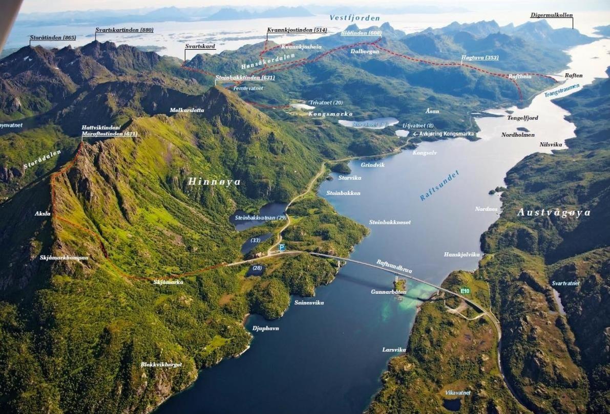 Lofoten And Vesteralen Kveldro Myrland 外观 照片